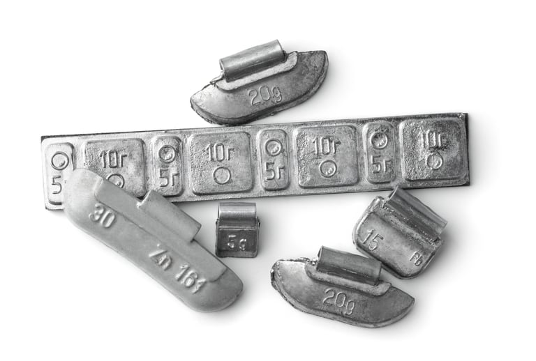 Wheel balancing weight